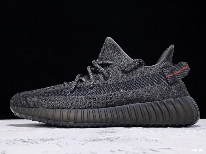 350 Yeezy Boost (Reflective) Adidas FU9007 Black Static - V2 0716